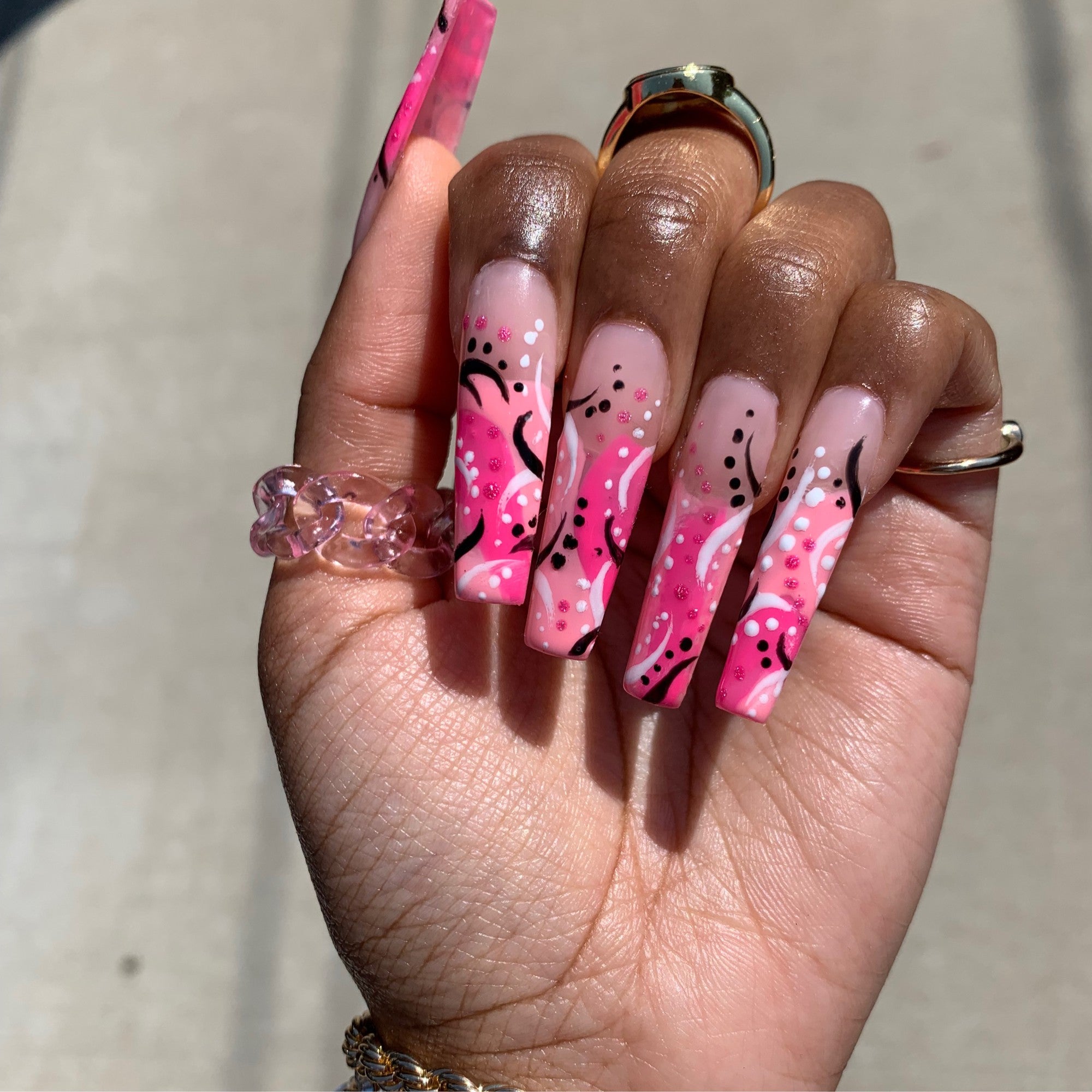 90s High Gloss Nails That Shine